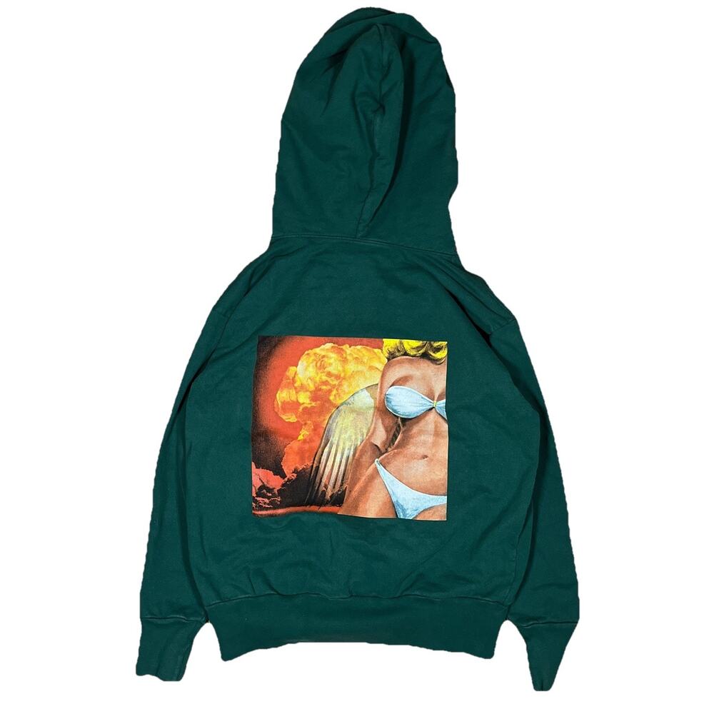 Boys Lie Green One Size Hoodie Oversized Hoodie Woman Explosion Graphic